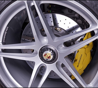 Фото дисков HRE P107 на Porsche 911 VII