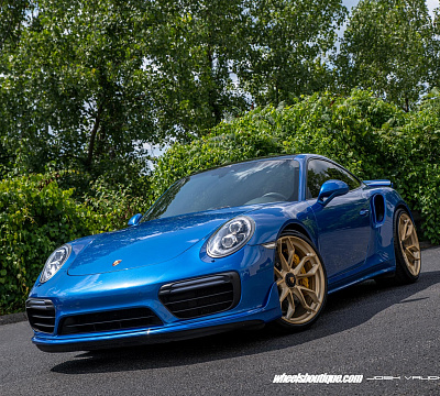 Фото дисков HRE P201 на Porsche 911 VII