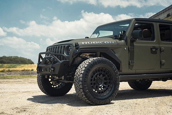 Фото дисков Black Rhino CHAMBER Черный матовый на Jeep Wrangler IV (JL)