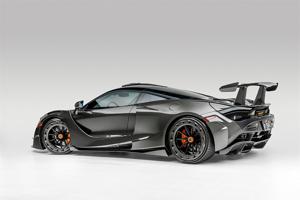 Фото дисков Brixton Forged R11-R Aerotech Черный сатин на McLaren 720S
