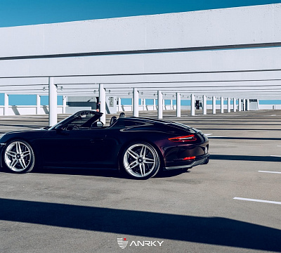 Фото дисков Anrky AN17 на Porsche 911 VII
