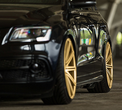 Фото дисков Vossen CV4 на Audi Q5 (8R)
