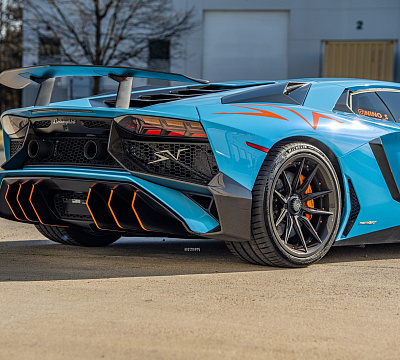 Фото дисков Strasse Wheels SV5-RS Performance на Lamborghini Aventador