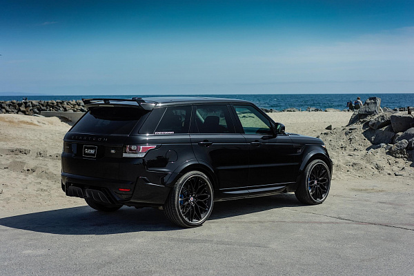 Фото дисков HRE S200 Черный сатин на Range Rover Sport II