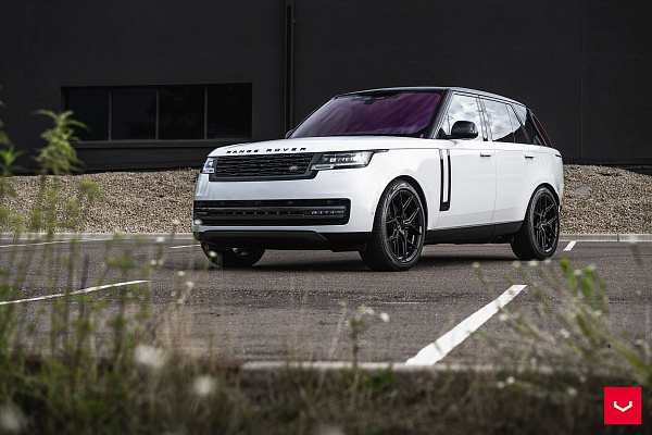 Фото дисков Vossen HF-5 Черный глянец на Land Rover Range Rover V