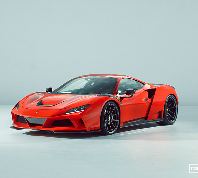 Фото дисков NOVITEC NF10 на Ferrari F8