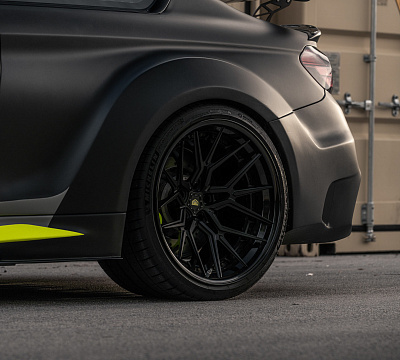 Фото дисков Vossen M-X3 (3-Piece) на BMW 4/M4 (F32/F82)