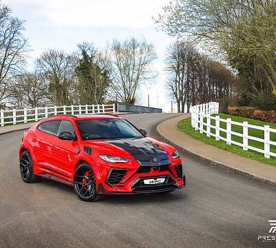 Фото дисков Vossen EVO-4 на Lamborghini Urus