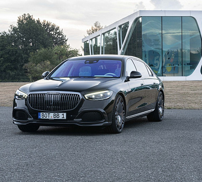 Фото дисков BRABUS Monoblock M (Platinum Edition) на Mercedes-Benz S-Class (W223)