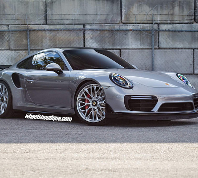 Фото дисков HRE P200 на Porsche 911 VII