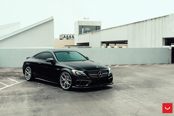 Фото дисков Vossen HF-5 Серебро на Mercedes-Benz C-Class (W205)
