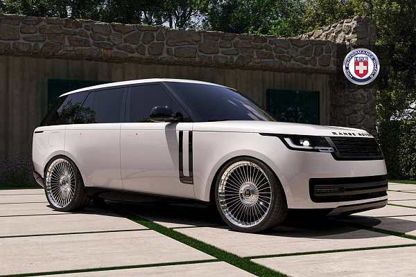 Фото дисков HRE L109M Полированный лак на Land Rover Range Rover V