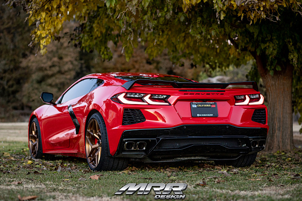 Фото дисков MRR F10 Глянцевая медь на Chevrolet Corvette C8