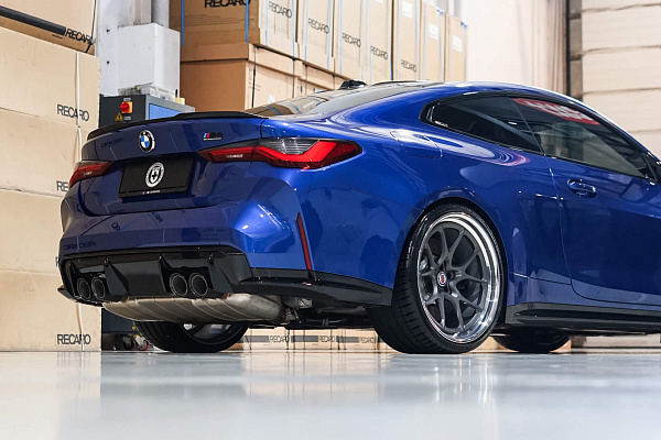 Фото дисков HRE 521 Сатиновый графит на BMW 4/M4 (G22/G82)