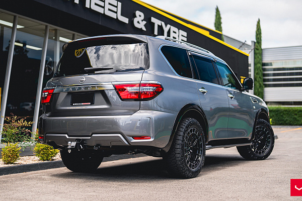 Фото дисков Vossen HFX-1 (6-Lug) Черный глянец на Nissan Patrol VII