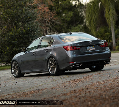 Фото дисков BC Forged HCS21 на Lexus GS IV