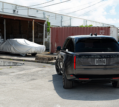 Фото дисков Vossen M-X3 на Land Rover Range Rover V