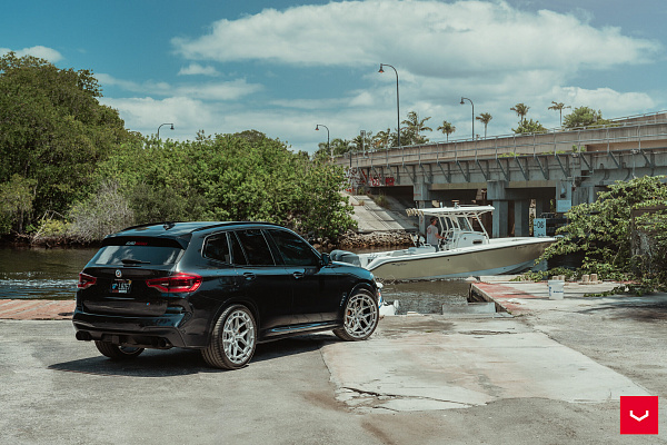 Фото дисков Vossen HFX-1 (5-Lug) Серебро на BMW X3/X3 M (G01/F97)