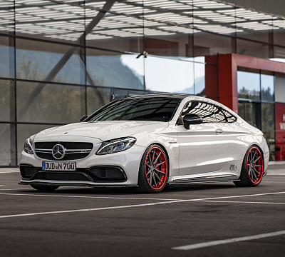 Фото дисков Vossen M-X2 (3-Piece) на Mercedes-Benz C-Class (W205)
