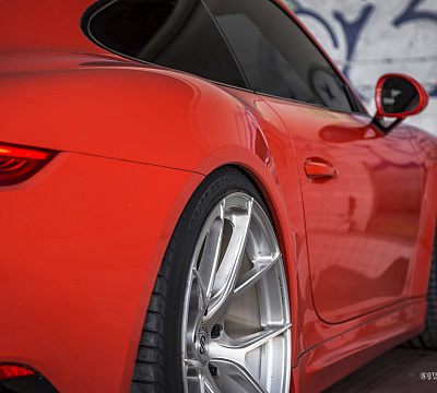 Фото дисков Strasse Wheels SM5R Deep Concave Monoblock на Porsche 911 VII