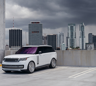 Фото дисков Vossen LC3-12 на Land Rover Range Rover V