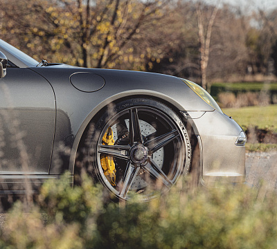Фото дисков Vossen M-X5 на Porsche 911 VII