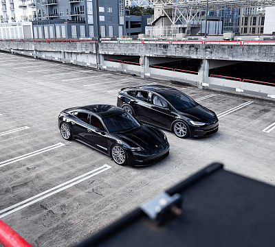 Фото дисков Vossen HF-7 на Porsche Taycan I