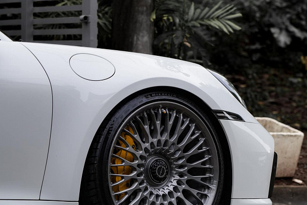 Фото дисков Brixton Forged TR20 Глянцевый темный лак на Porsche 911 VIII