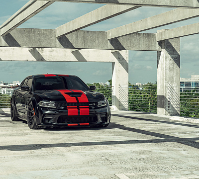Фото дисков Vossen HF-5 на Dodge Charger VII