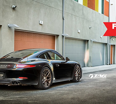 Фото дисков HRE FF01 на Porsche 911 VII