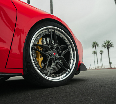 Фото дисков Vossen EVO-1 (3-Piece) на Chevrolet Corvette C8