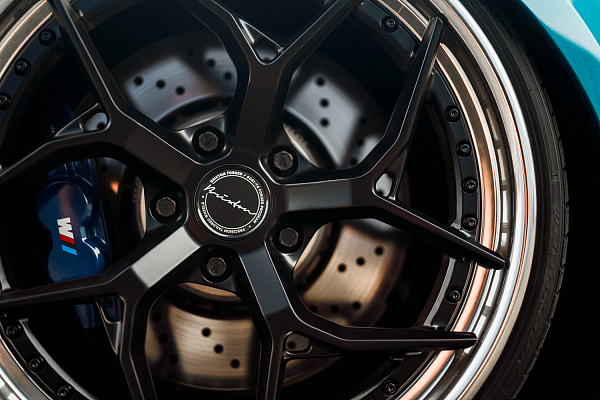 Фото дисков Brixton Forged PF5 Черный сатин на BMW 2/M2 (F22/F87)