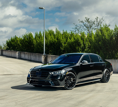 Фото дисков Vossen HF-4T на Mercedes-Benz S-Class (W223)