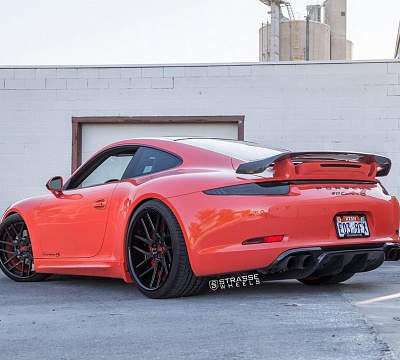Фото дисков Strasse Wheels SM7T Deep Concave на Porsche 911 VII