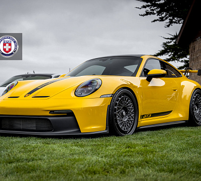 Фото дисков HRE 501 GTM на Porsche 911 VIII