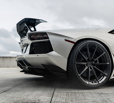 Фото дисков Anrky AN28 на Lamborghini Aventador