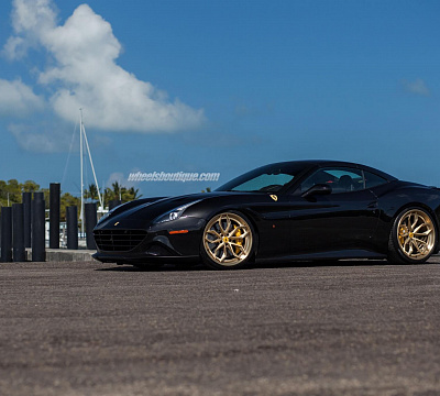 Фото дисков HRE S201H на Ferrari California