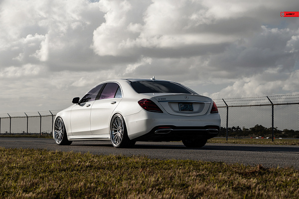 Фото дисков Anrky AN39 Полированный лак на Mercedes-Benz S-Class (W222, C217)