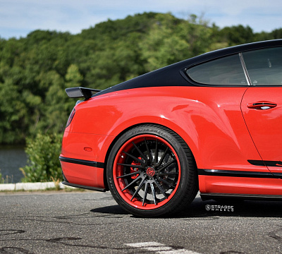 Фото дисков Strasse Wheels SV15T Deep Concave FS на Bentley Continental GT II