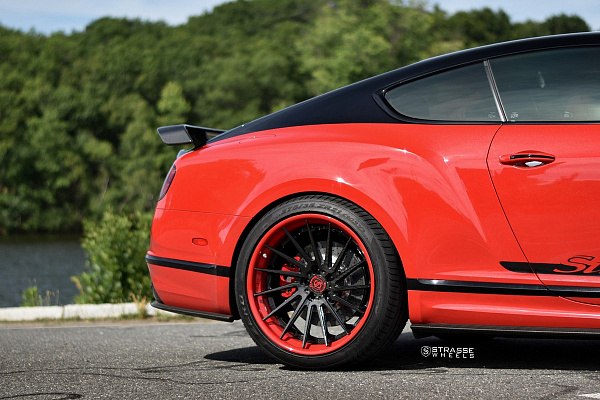 Фото дисков Strasse Wheels SV15T Deep Concave FS Другой цвет на Bentley Continental GT II