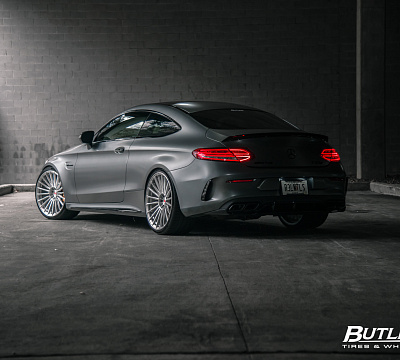 Фото дисков Vossen S17-04 на Mercedes-Benz C-Class (W205)