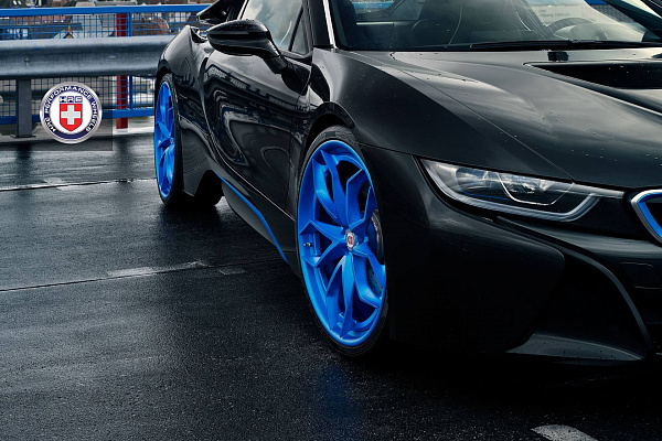 Фото дисков HRE S201H Синий сатин на BMW i8