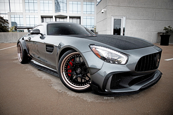 Фото дисков Strasse Wheels SV8 Performance Другой цвет на Mercedes-Benz AMG GT I
