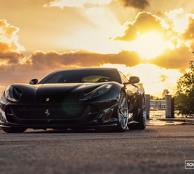 Фото дисков NOVITEC NF11 на Ferrari 812