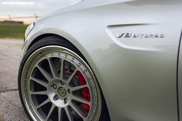 Фото дисков HRE 303 Глянцевый тонированный лак на Mercedes-Benz C-Class (W205)