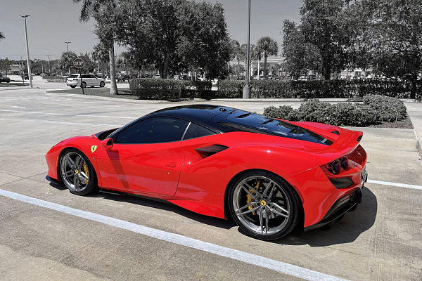 Фото дисков Anrky AN17 Глянцевый тонированный лак на Ferrari F8
