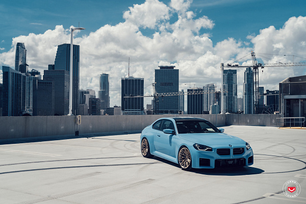 Фото дисков Vossen S21-02 Глянцевая шампань на BMW 2/M2 (G42/G87)