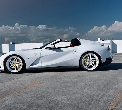 Фото дисков Anrky S3-X3 на Ferrari 812