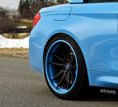 Фото дисков Strasse Wheels SV1 Deep Concave FS на BMW 4/M4 (F32/F82)