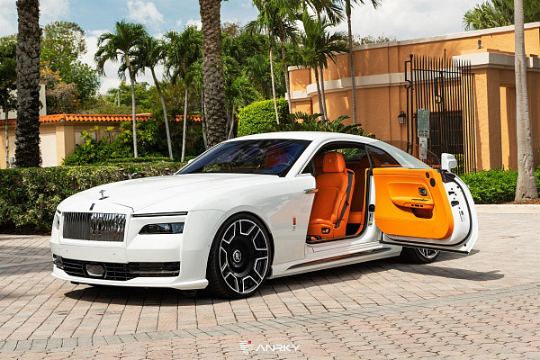 Фото дисков Anrky RF-177 Алмазная проточка на Rolls-Royce Spectre